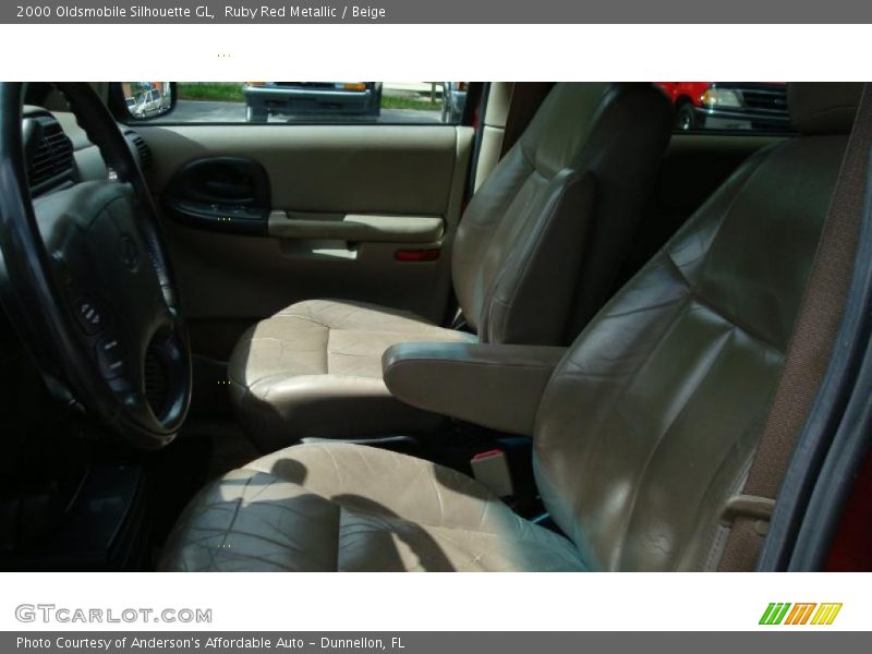Ruby Red Metallic / Beige 2000 Oldsmobile Silhouette GL