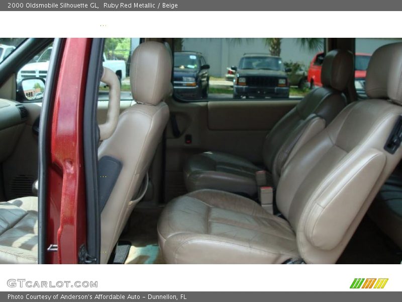 Ruby Red Metallic / Beige 2000 Oldsmobile Silhouette GL