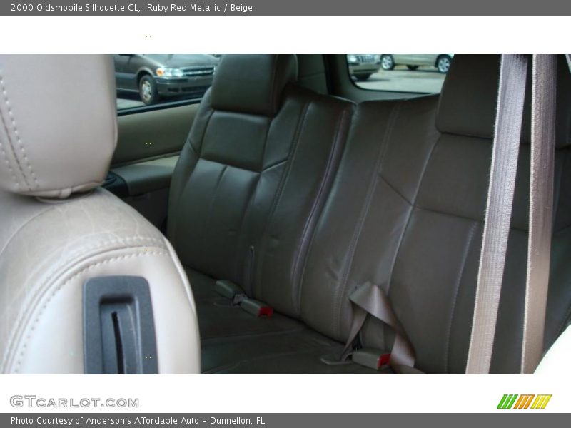 Ruby Red Metallic / Beige 2000 Oldsmobile Silhouette GL