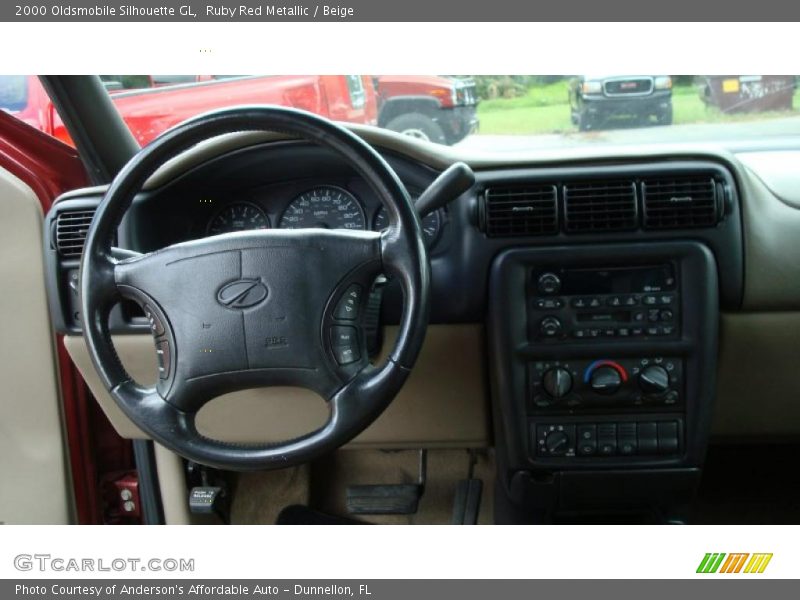 Ruby Red Metallic / Beige 2000 Oldsmobile Silhouette GL
