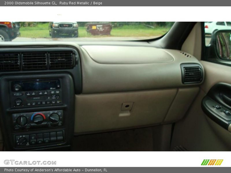 Ruby Red Metallic / Beige 2000 Oldsmobile Silhouette GL