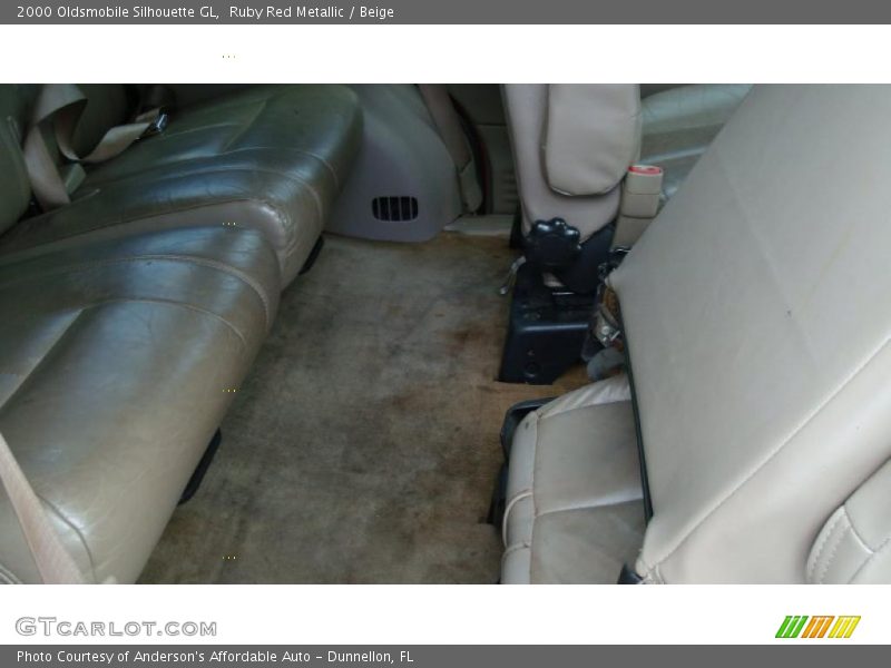 Ruby Red Metallic / Beige 2000 Oldsmobile Silhouette GL