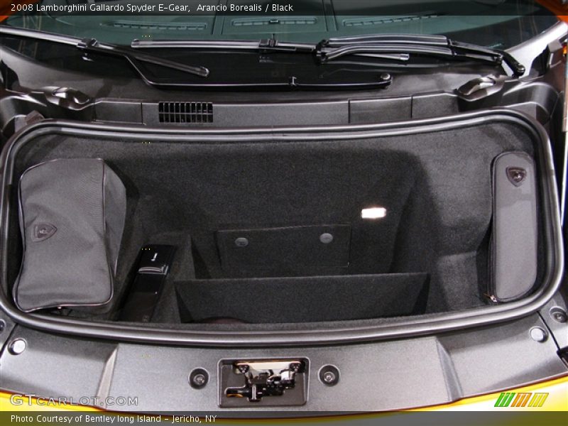 Arancio Borealis / Black 2008 Lamborghini Gallardo Spyder E-Gear