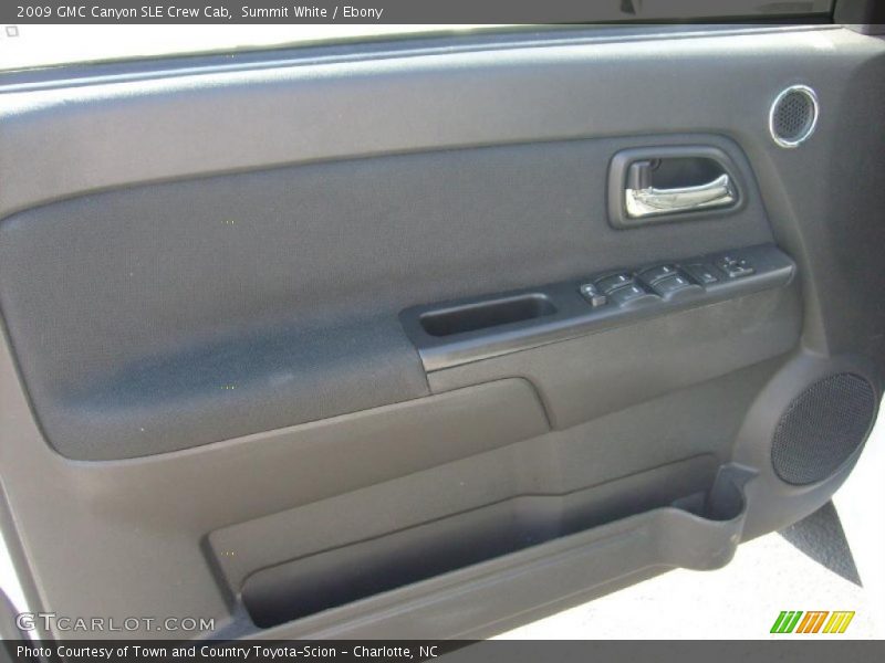Summit White / Ebony 2009 GMC Canyon SLE Crew Cab