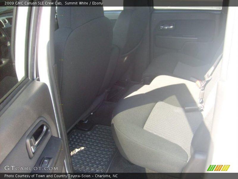Summit White / Ebony 2009 GMC Canyon SLE Crew Cab
