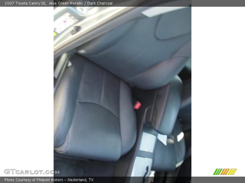 Aloe Green Metallic / Dark Charcoal 2007 Toyota Camry SE