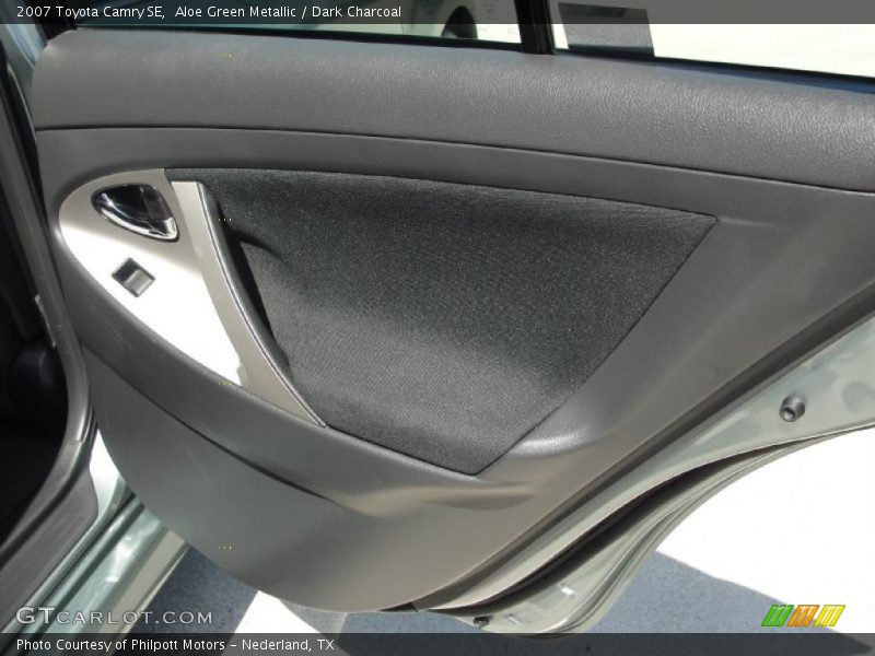 Aloe Green Metallic / Dark Charcoal 2007 Toyota Camry SE