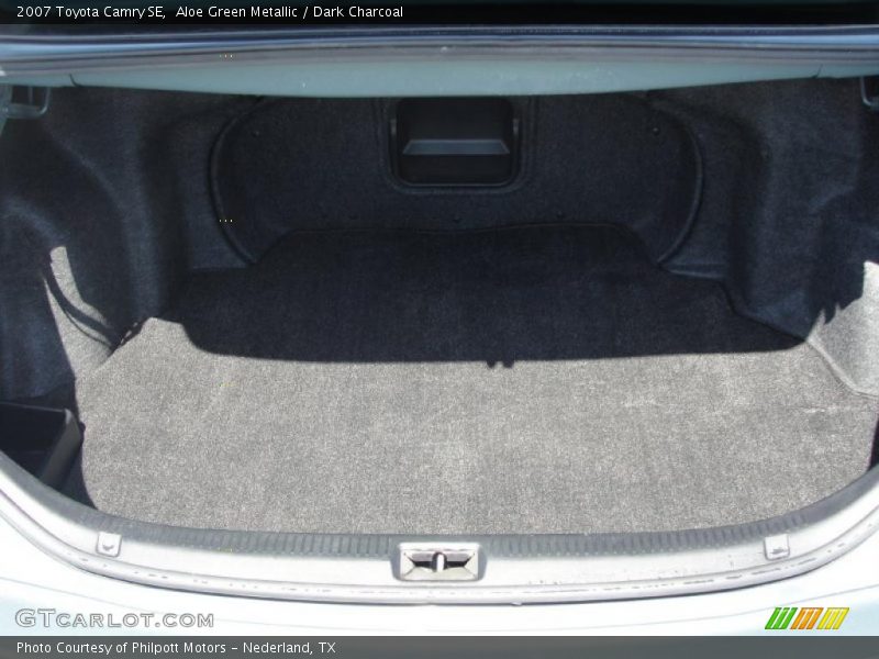 Aloe Green Metallic / Dark Charcoal 2007 Toyota Camry SE