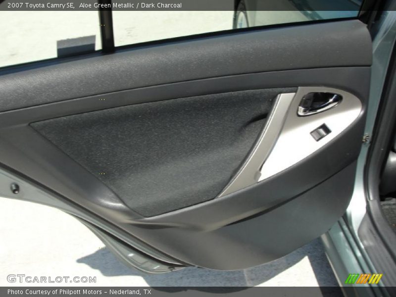 Aloe Green Metallic / Dark Charcoal 2007 Toyota Camry SE