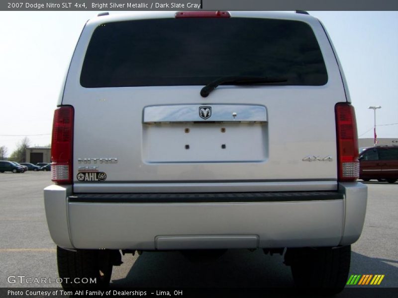 Bright Silver Metallic / Dark Slate Gray 2007 Dodge Nitro SLT 4x4