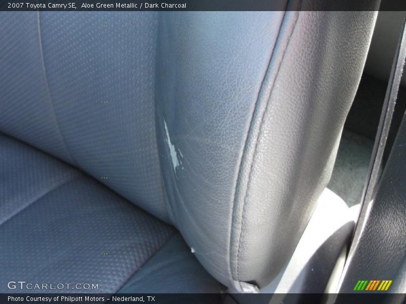 Aloe Green Metallic / Dark Charcoal 2007 Toyota Camry SE