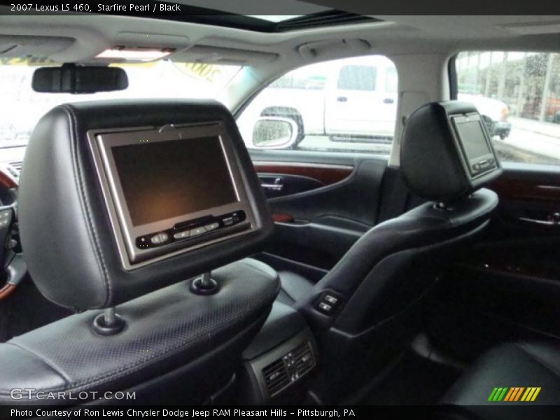 Starfire Pearl / Black 2007 Lexus LS 460