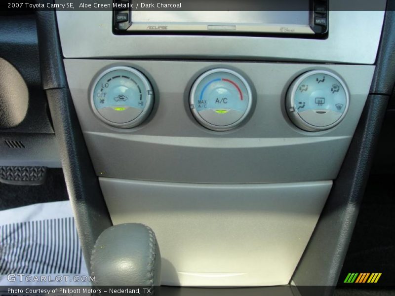 Aloe Green Metallic / Dark Charcoal 2007 Toyota Camry SE
