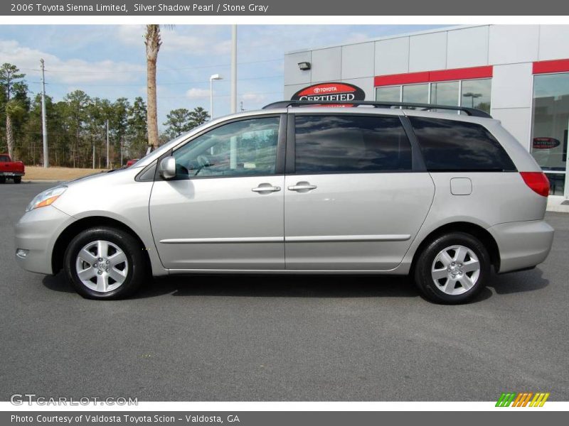 Silver Shadow Pearl / Stone Gray 2006 Toyota Sienna Limited