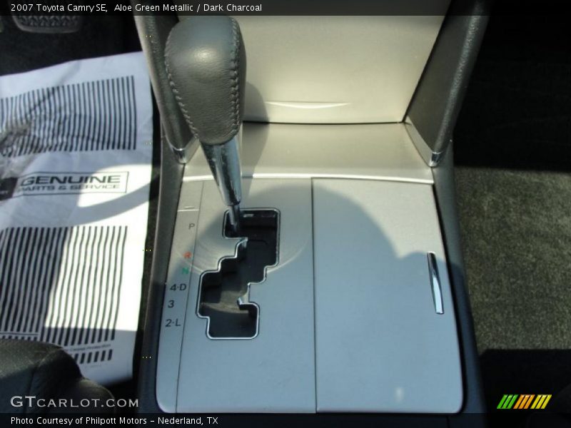 Aloe Green Metallic / Dark Charcoal 2007 Toyota Camry SE
