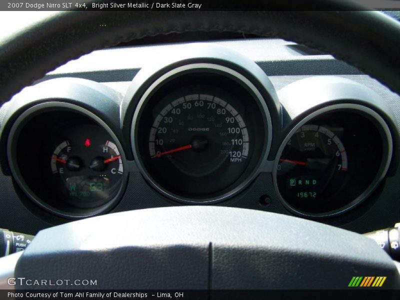 Bright Silver Metallic / Dark Slate Gray 2007 Dodge Nitro SLT 4x4