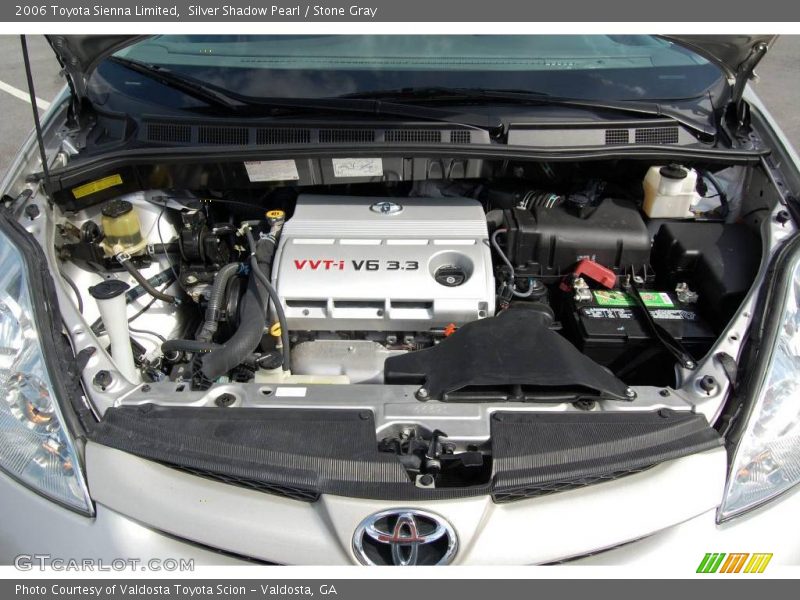 Silver Shadow Pearl / Stone Gray 2006 Toyota Sienna Limited