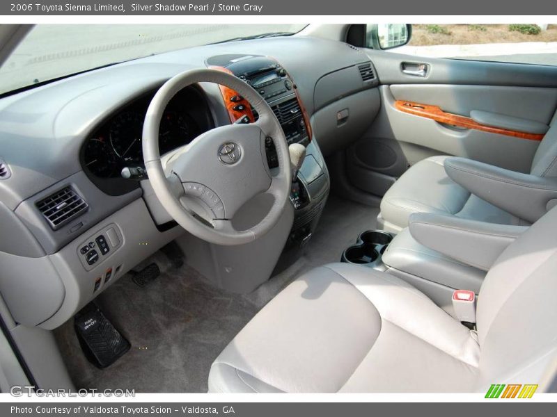 Silver Shadow Pearl / Stone Gray 2006 Toyota Sienna Limited