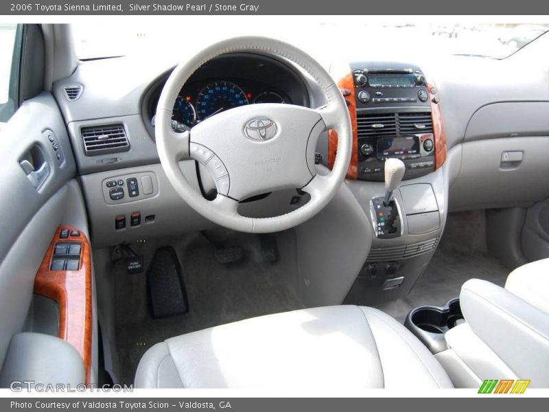 Silver Shadow Pearl / Stone Gray 2006 Toyota Sienna Limited