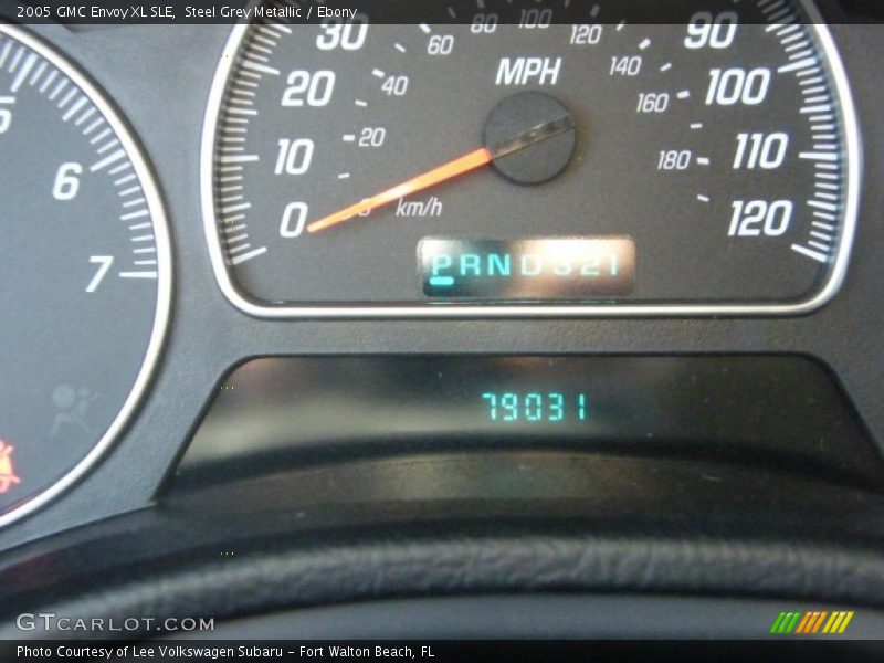 Steel Grey Metallic / Ebony 2005 GMC Envoy XL SLE