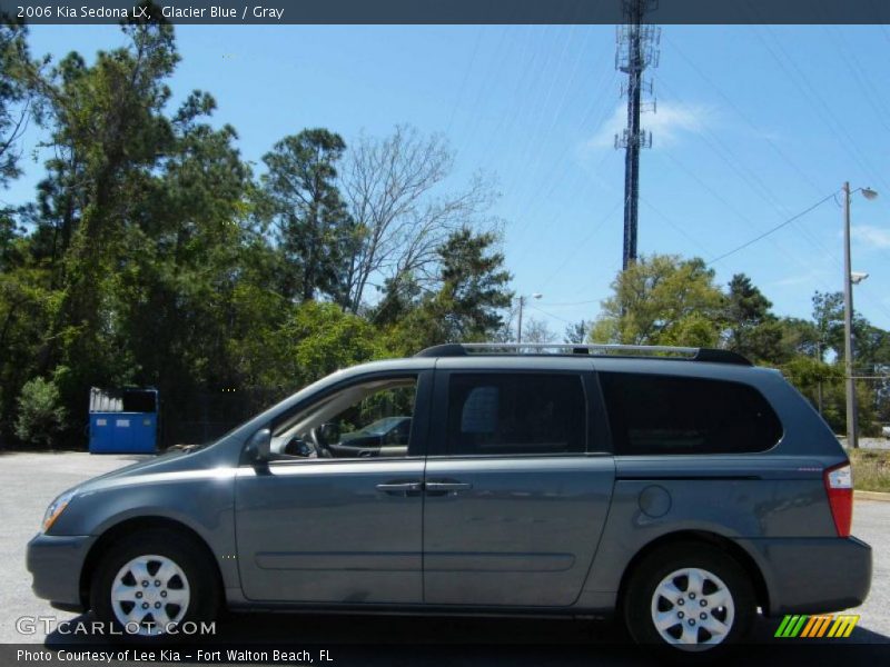 Glacier Blue / Gray 2006 Kia Sedona LX