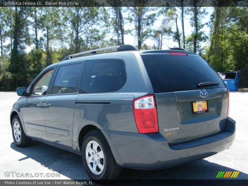 Glacier Blue / Gray 2006 Kia Sedona LX