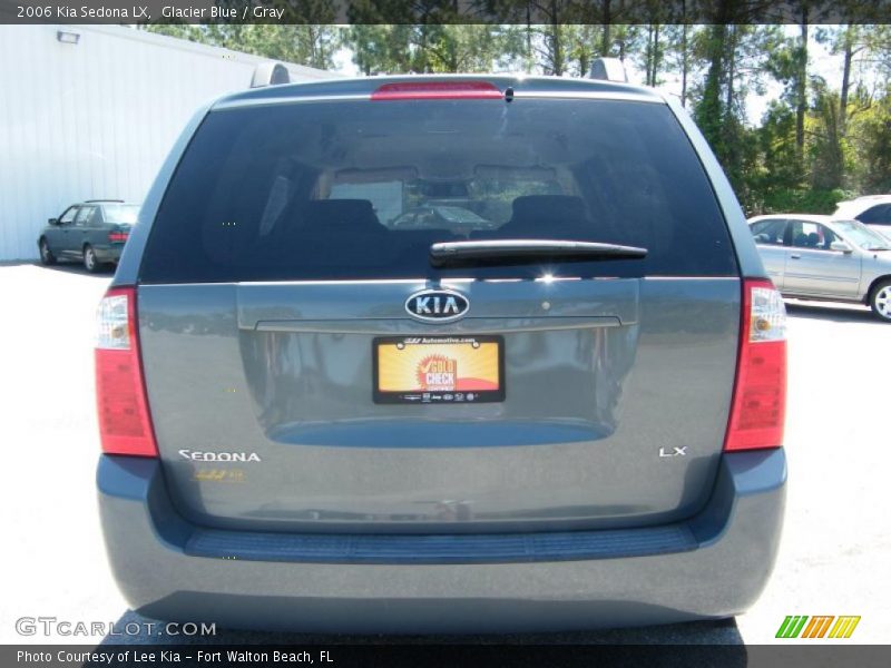 Glacier Blue / Gray 2006 Kia Sedona LX