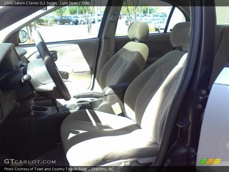 Light Silver / Gray 2000 Saturn S Series SL2 Sedan