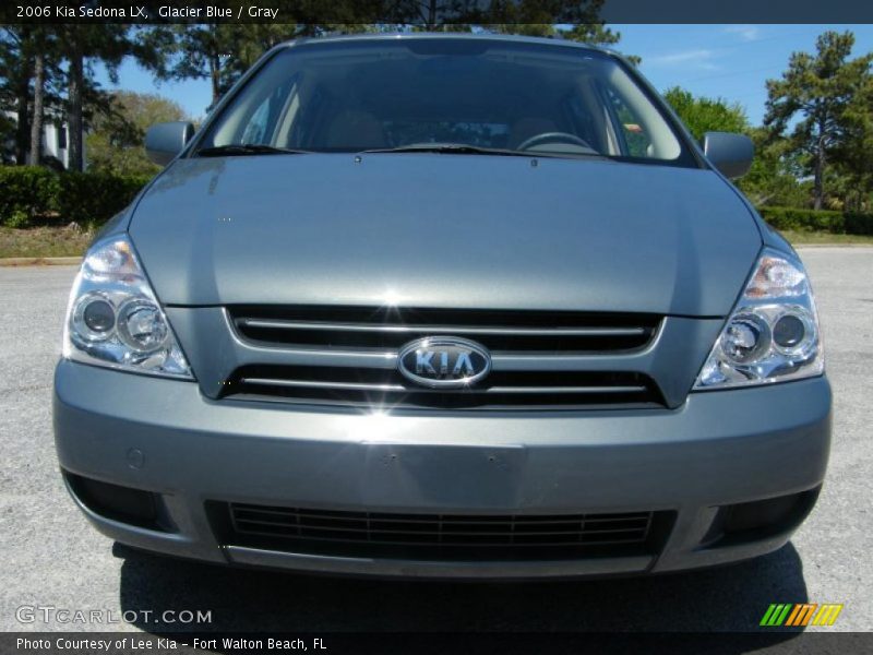Glacier Blue / Gray 2006 Kia Sedona LX