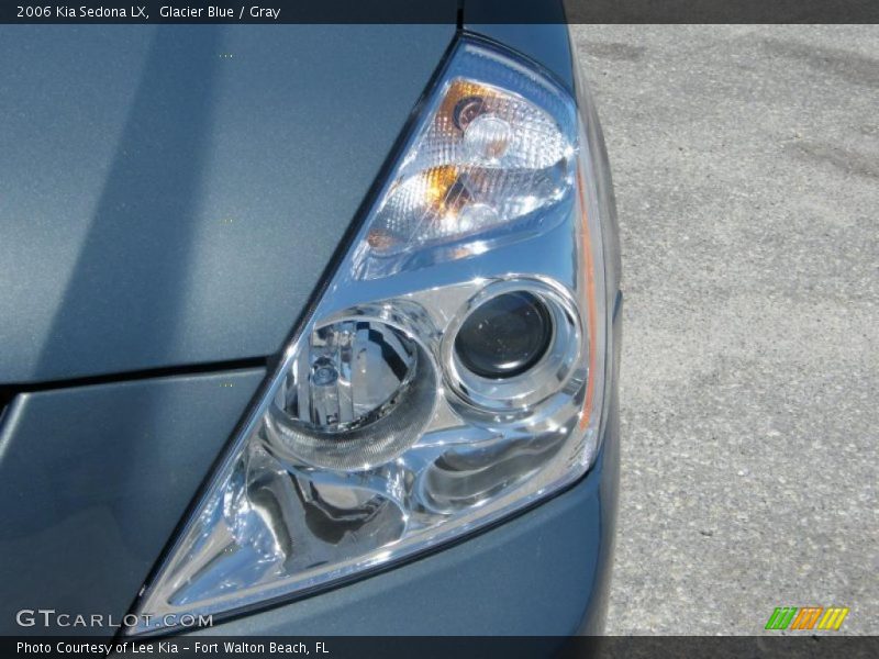 Glacier Blue / Gray 2006 Kia Sedona LX
