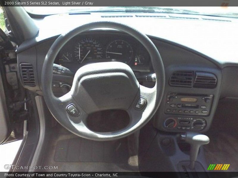Light Silver / Gray 2000 Saturn S Series SL2 Sedan