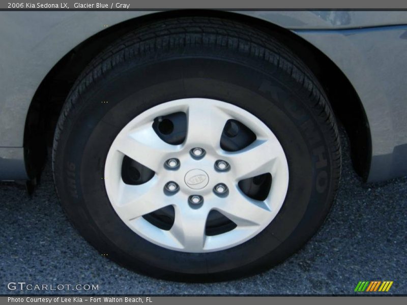 Glacier Blue / Gray 2006 Kia Sedona LX