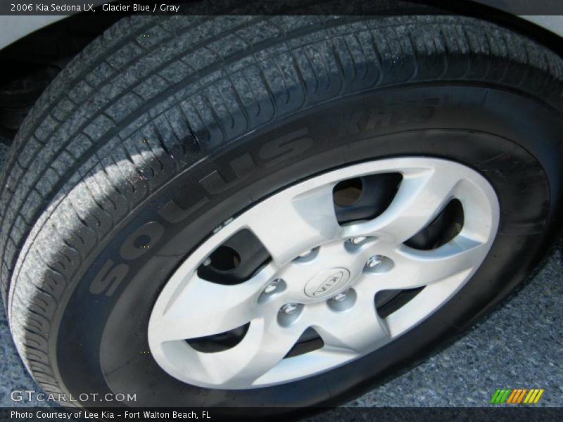 Glacier Blue / Gray 2006 Kia Sedona LX