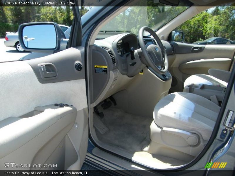 Glacier Blue / Gray 2006 Kia Sedona LX