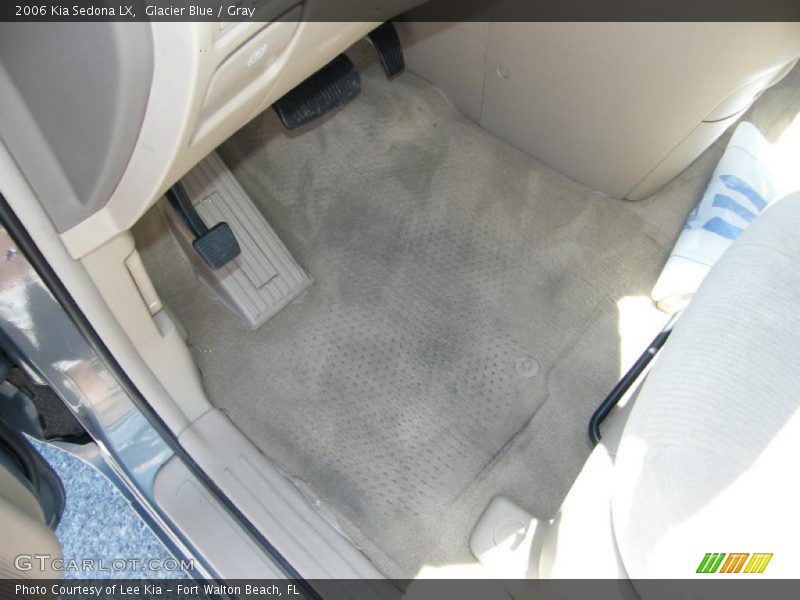 Glacier Blue / Gray 2006 Kia Sedona LX