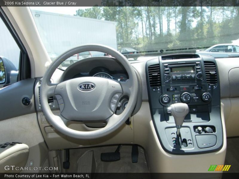 Glacier Blue / Gray 2006 Kia Sedona LX