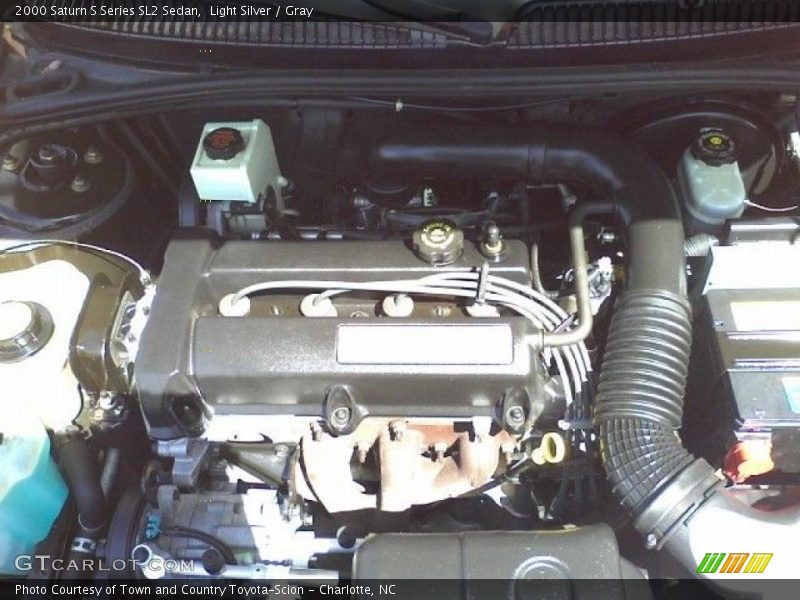 Light Silver / Gray 2000 Saturn S Series SL2 Sedan