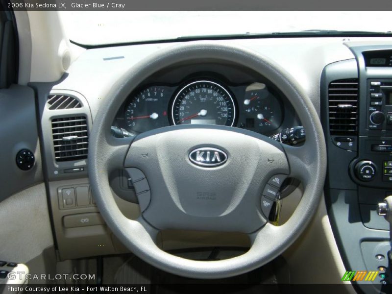 Glacier Blue / Gray 2006 Kia Sedona LX