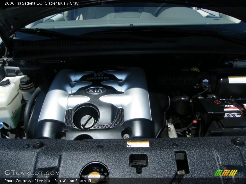 Glacier Blue / Gray 2006 Kia Sedona LX