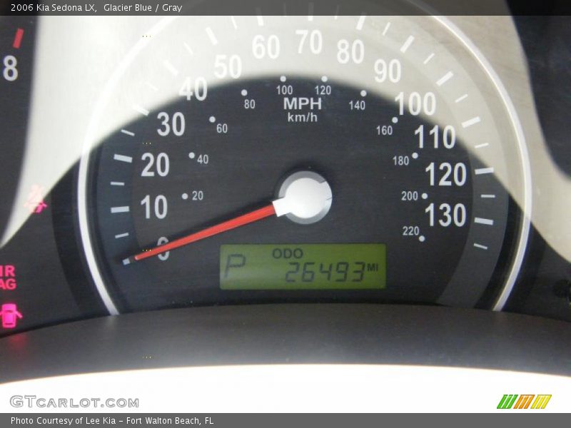 Glacier Blue / Gray 2006 Kia Sedona LX