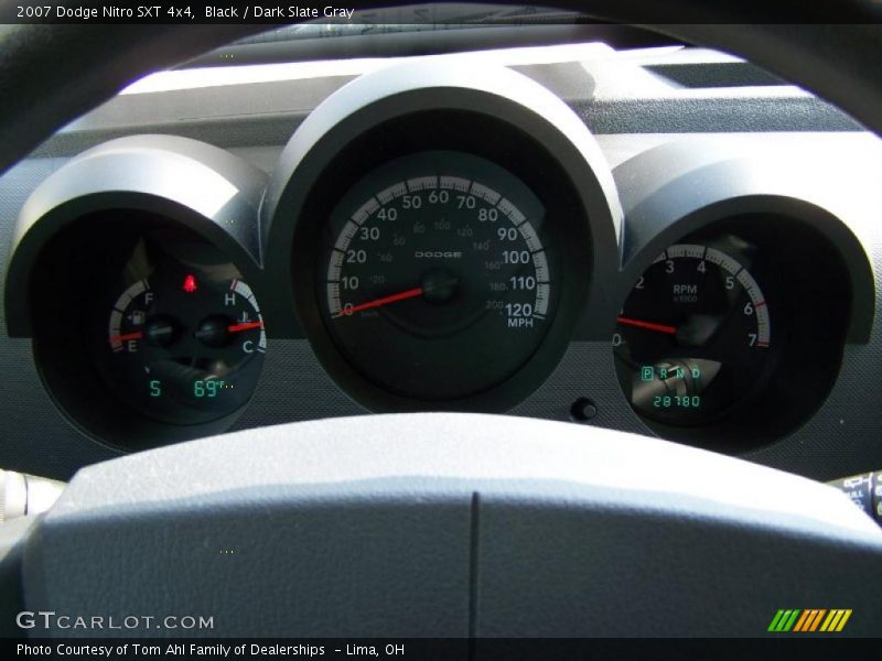 Black / Dark Slate Gray 2007 Dodge Nitro SXT 4x4