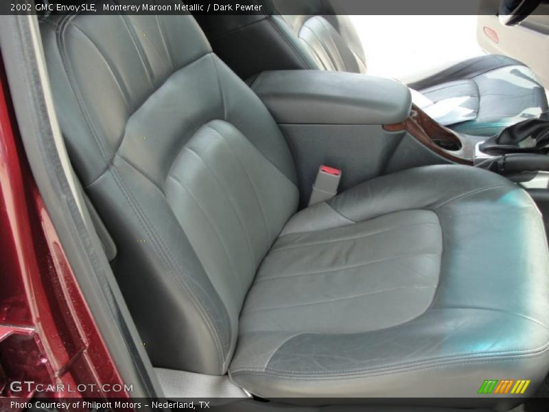 Monterey Maroon Metallic / Dark Pewter 2002 GMC Envoy SLE