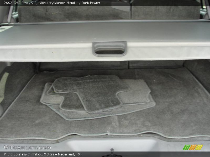 Monterey Maroon Metallic / Dark Pewter 2002 GMC Envoy SLE