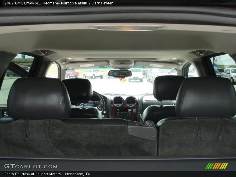 Monterey Maroon Metallic / Dark Pewter 2002 GMC Envoy SLE