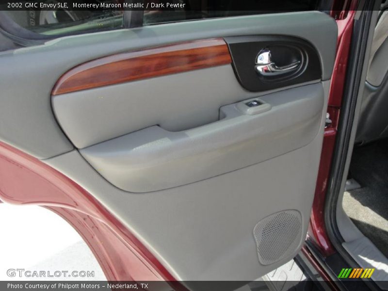 Monterey Maroon Metallic / Dark Pewter 2002 GMC Envoy SLE