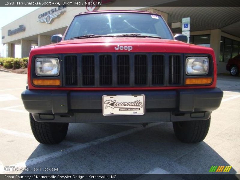 Bright Red / Mist Gray 1998 Jeep Cherokee Sport 4x4