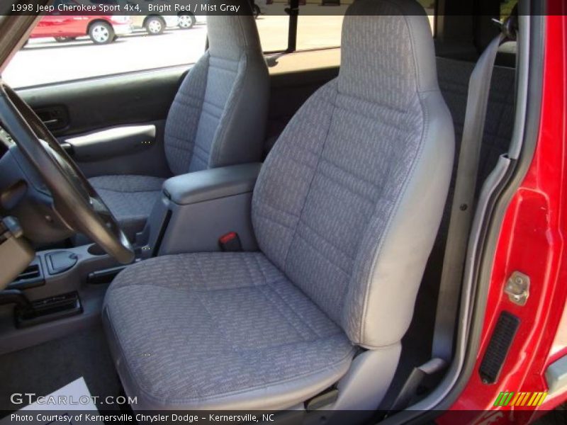 Bright Red / Mist Gray 1998 Jeep Cherokee Sport 4x4