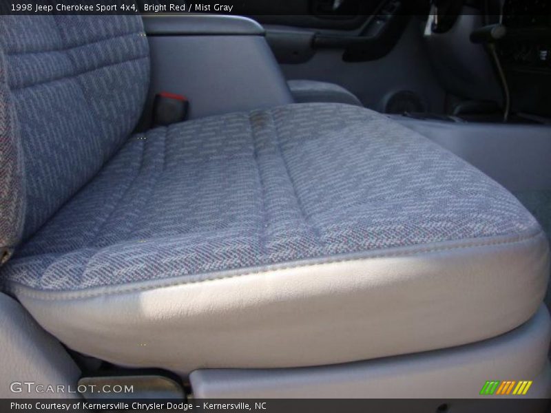 Bright Red / Mist Gray 1998 Jeep Cherokee Sport 4x4