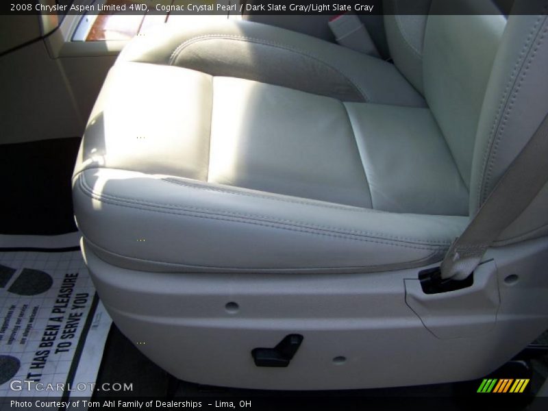 Cognac Crystal Pearl / Dark Slate Gray/Light Slate Gray 2008 Chrysler Aspen Limited 4WD
