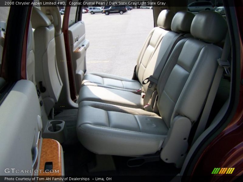 Cognac Crystal Pearl / Dark Slate Gray/Light Slate Gray 2008 Chrysler Aspen Limited 4WD